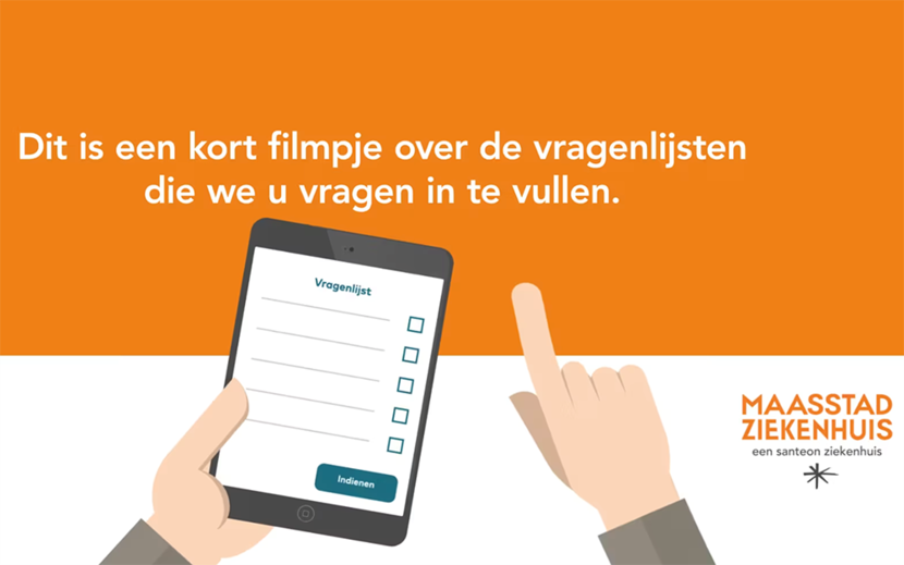 Video Maasstad Ziekenhuis - Waarom vragenlijsten invullen?