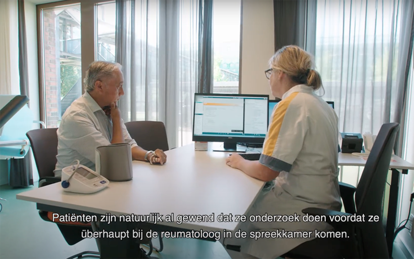 Video Samen Beslissen op de poli Reumatologie in het Maasstad Ziekenhuis